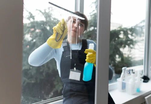 Nettoyage de vitres intérieures et extérieures à Pougy